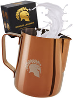 Barista Legends® Milchkännchen Kupfer Edelstahl 350 ml