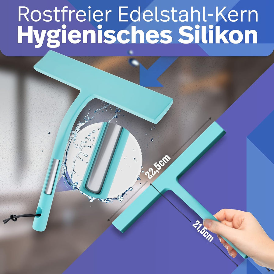 Die Bürste kommt in die Ecken