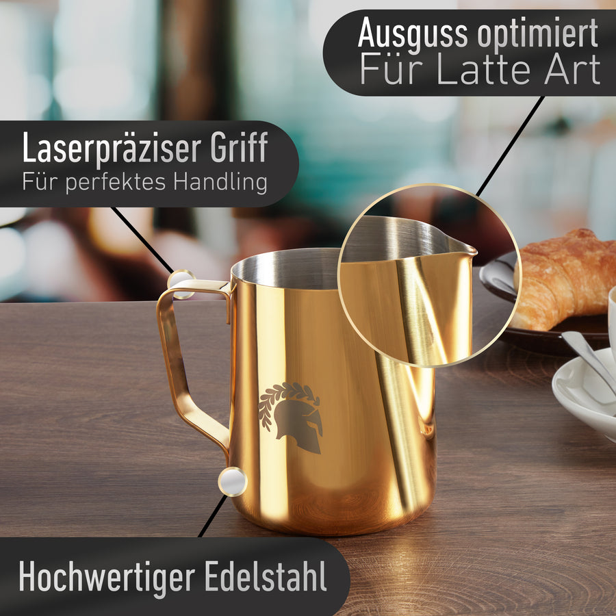 Die Tülle bestimmt die Linie