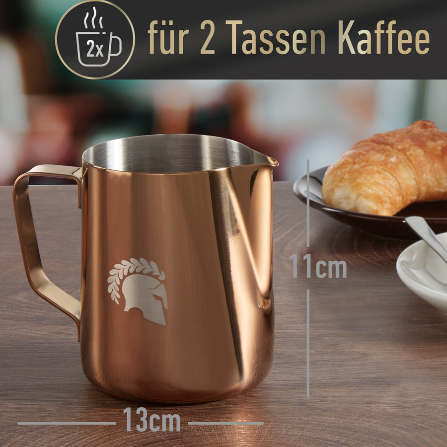 Die Tülle bestimmt die Linie