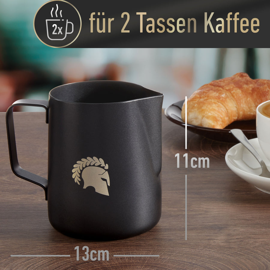 Die Tülle bestimmt die Linie