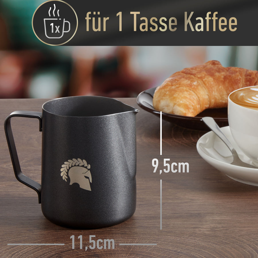 Die Tülle bestimmt die Linie