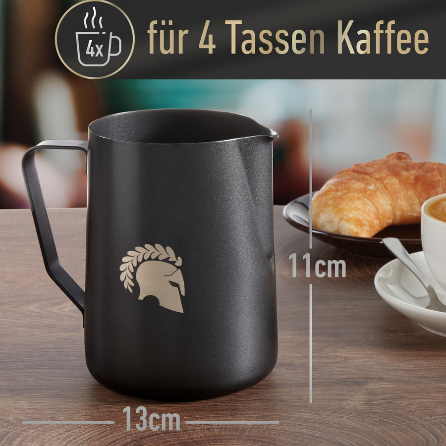 Die Tülle bestimmt die Linie