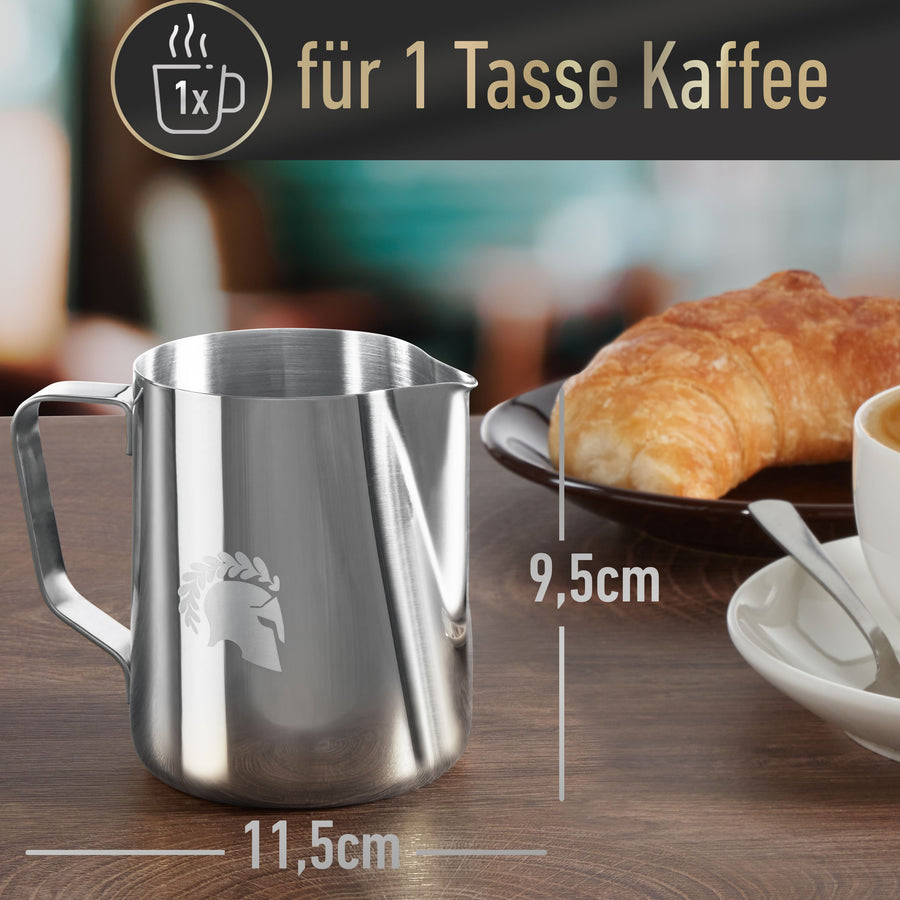 Die Tülle bestimmt die Linie
