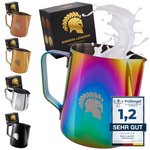 Barista Legends® Milchkännchen Bunt Edelstahl 350 ml