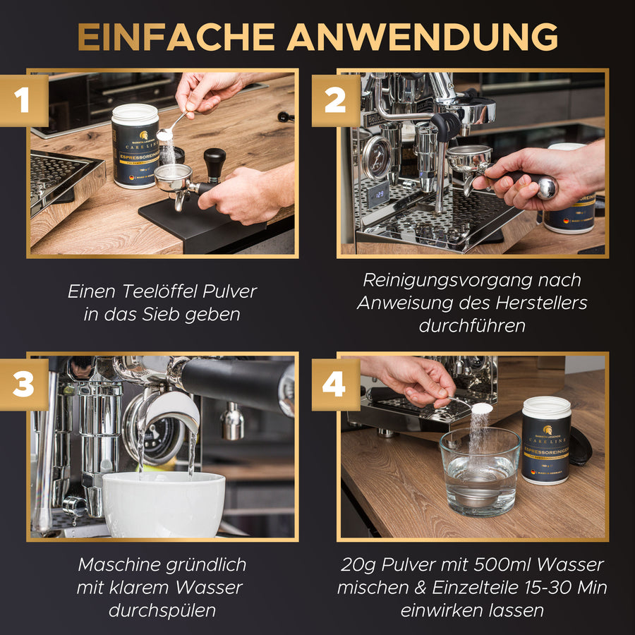 Rückstandsfrei ausspülen