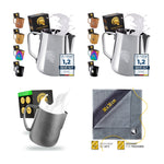 Latte Art Pro | 350 ml, 600 ml & ARES Championship Kännchen inkl. Barista Tücher
